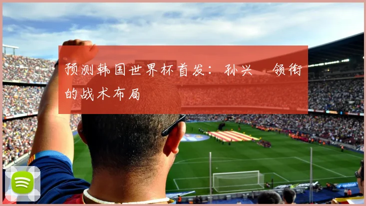 预测韩国世界杯首发：孙兴慜领衔的战术布局